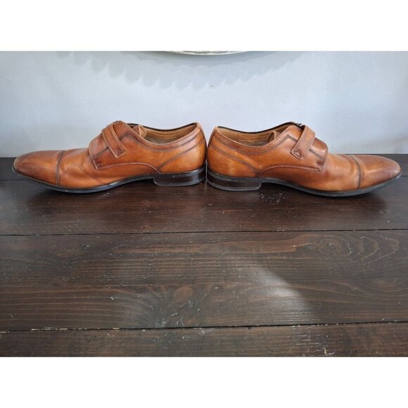 EUC Steve Madden Brown Covet Leather Oxford with Buckle/ Sx. 9